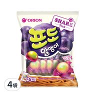 ORION 好麗友 夾心軟糖 葡萄