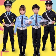 Halloween Tiny Cop Boy Police Uniform Cosplay Costume for Kids Carnival Party Army Christmas Gift Children Fancy