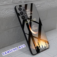 Softcase Glass Kaca SAMSUNG A23 - Casing hp SAMSUNG A23 [ S14 ].