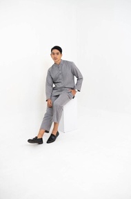 New Baju Koko Setelan Pria, Baju &amp; Celana Bahan Cotton, Nyaman Dan