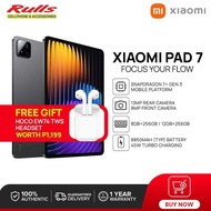 Xiaomi Pad 7 Tablet 8Gb+256Gb / 12Gb+256Gb Snapdragon 7+ Gen 3 11.2” 3.2K 144Hz Crystal-Clear