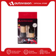 Autovision T20 (7440) 4014 144SMD 12V Yellow Turn Signal Light