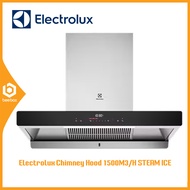 Electrolux 90cm Chimney Hood 1500m3/h Touch Control with SteamClean Self-cleaning - ECC9788S