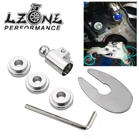 LZONE - Quick Shift Adapter FOR Honda Civic Type R 2006-2011 FD2 FN2 Short Shifter Turbo WITH PQY CA
