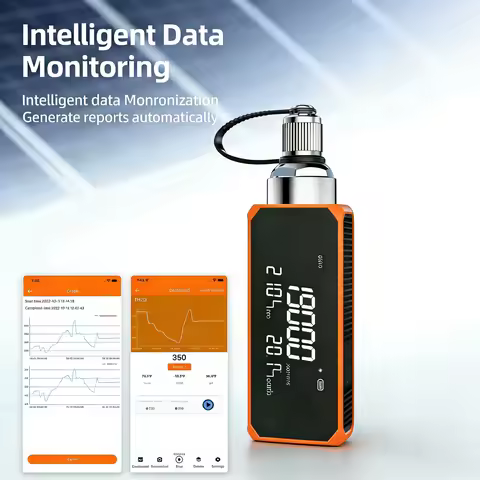 VGW-Mini Vacuum Gauge Micron Digital Micron Gauge Refrigeration Vacuum Tester Accurate Measurement f
