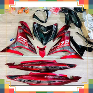 Tem rời exciter 150 mẫu Y15ZR đỏ candy phối đen bạc