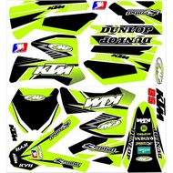 Yzz>Motocross Decal Ktm85Old striping sticker Ktm85