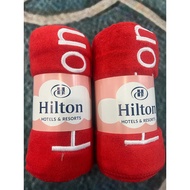 [READY STOCK] TUALA MANDI HILTON BATH TOWEL HOTEL DAN RESORT