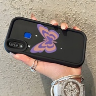 HP Phone Case For VIVO Y95 Y93 Y93s Y91 Y91i Butterfly Case Bicolor Softcase Silicone Phone Case Pho
