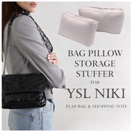 Bag Shaper Pillow Bag ♥ Storage stuffer ♥ YSL Niki Flap Bag and Shopping Tote