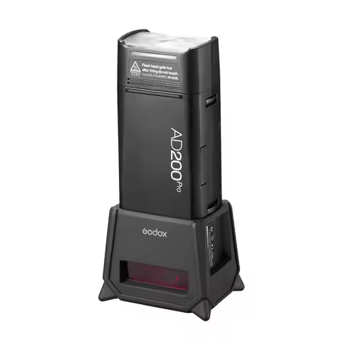 Godox AD200PRO-PC Flash Silicone Fender Protective Case Floor Light Holder for Godox AD200pro AD200 