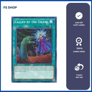 [FS Yugioh] Genuine Yugioh Called by the Grave Card - Common