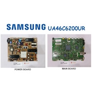 SAMSUNG SMART TV UA46C6200UR 46C6200UR UA46C6200 Power Board BN44-00357A Main Board BN41-01444C