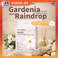 FUKUMARU Gardenia With Raindrops Bentonite Mixed Tofu Cat Litter 福丸栀子花豆腐砂