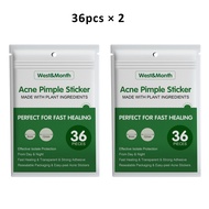 WEST&MONTH Acne Pimple Sticker Transparent Acne Pimple Sticker (24pcs/36pcs)