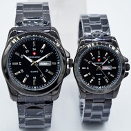 Jam Tangan Couple Swiss Army Automatic Date-100% Original-[MUTU TERJAMIN]-Jam Tangan Swiss Army Orig