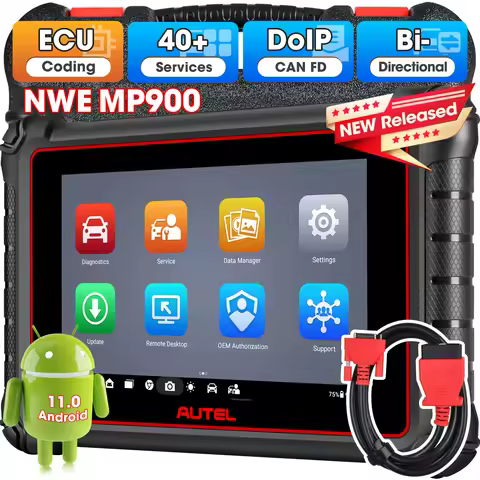 Autel MaxiPRO MP900 Diagnostic Tool OBD2 Scanner Advanced ECU Coding Automotive Tools All System Dia