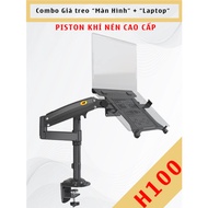 H100 + Fp2 - Laptop Arm Combo - Laptop stand - portable Laptop hanger - H100 + Fp2 - NorthBayou