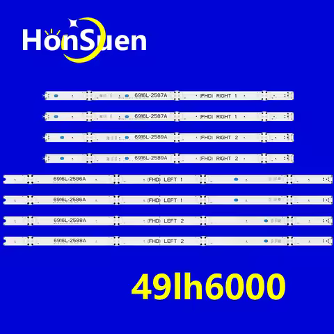 1/5/8kit D backlight strip for 49LH5700 49LH6000 49LH6000-DB 49LH6000-SB 49LH6000-UB 49LH6600 49LH66