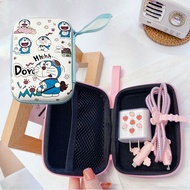 Cute Doraemon Charger Case/ Charger Cover/ Earphone Case/ Charger Pouch/ Organizer