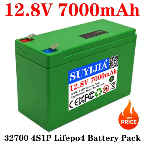 32700 4S1P Lifepo4 Battery Pack 12.8V 7000mAh For Electric Boats And Uninterruptible Power Supplies