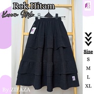 Rok Hitam Anak Perempuan - Androk - Rok Korean Style Anak Perempuan