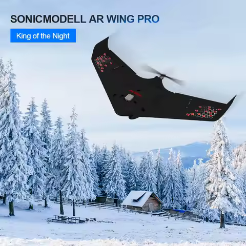 Beginner Electric Sonicmodell AR Wing Pro RC Airplane Drone 1000mm Wingspan EPP FPV Flying Wing Mode