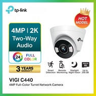 TP-Link VIGI C440 and C440-W กล้องวงจรปิด/วงจรปิด Wi-Fi VIGI 4MP Full-Color Turret Network Camera 4M
