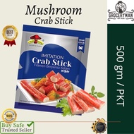 Best Value Halal Mushroom Imitation Crab Stick  (500 GM/PKT) Klang Valley Only