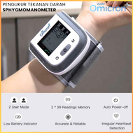 COD KIRIM CEPAT TaffOmicron Tensimeter Digital Pengukur Tekanan Darah Wrist Monitor / Tensi Darah Ot