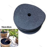 15cm-52cm Tree Protection Mats Plant Cover Ecological Control Cloth Mulch Ring Round Barrier for Out