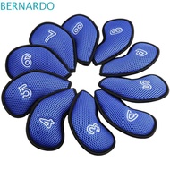 BERNARDO Golf Club Cover Meshy Sports Golf Head Cover Neoprene Protective Cover 3,4,5,6,7,8,9,P,S,A 