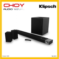 Klipsch Cinema 1200 5.1.4 Dolby Atmos Sound Bar and Sound Bar System