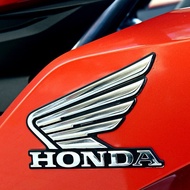 HONDA LOGO Motorcycle Wings Car CB400 cb500f CBR600RR NC700X CB650R CB400 CB1100 CB650R cb500x cb500f Fuel Tank Sticker Side Label Three-Dimensional