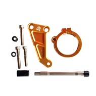 ขายึดกันสะบัด MSX SF125 CNC สีทอง ใส่กับ โช๊ค HYPER ทั่วไป 239 SHOP