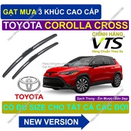 High-quality 3-section wiper, Toyota Corolla Cross windshield silicone wiper, bag Toyota Corolla Cro