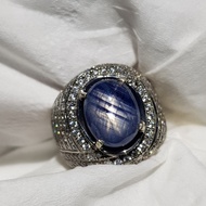 Cincin Blue Safir Star Burma