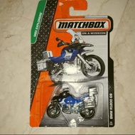 Matchbox bmw r1200 gs Blue
