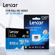 Lexar 633x Mirco SD Card 32GB 64GB micro sd cartao de memoria tf Card 128GB 256GB 512GB Class10 for Mobile phone