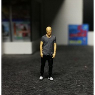 Figure 1 Men's Standing64 Type 4 Diorama Diecast Miniature Hot Wheel Hobby Japan HJ Mini GT Kyosho I