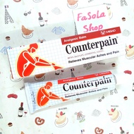Counterpain hot/cold massage oil 60g Indonesia made in Thailand for musculoskeletal pain and sports 