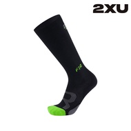 2XU Unisex Recovery Fir Compression Socks - Black / Grey