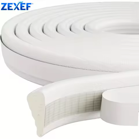 ZEXEF Window Seal Strip Foam Sound Insulation Door Bottom Windproof Strip Door Window Insect Proof A