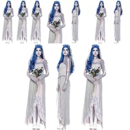 Halloween Zombie Corpse Bride Costume - Perfect for Horror Parties