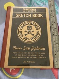 stayreal CROXXBONES sketch book