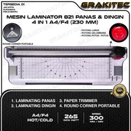 PROMO TERBATAS GRAKITEC MESIN LAMINATING A4/F4 (4IN1) 230MM (BISA LAMINATING PANAS DAN LAMINASI DING