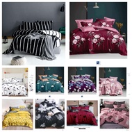 7 In 1 Bedsheets(Queen) with Comforter/ Toto/ Set 7 dalam 1 cadar dan selimut tebal/ High Quality / 