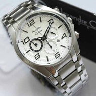 ALEXANDRE CHRISTIE AC6344 SILVER ANALOG WATCH