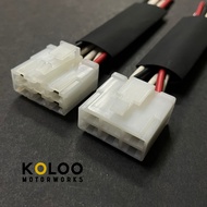 YAMAHA YZF R25/ XJ6/ FZ150i RECTIFIER/ REGULATOR SOCKET (OHTENT) 5 WIRES RECTIFIER/ REGULATOR SOCKET