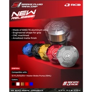 RCB Racing Boy S1 BRAKE FLUID TANK CAP / ALLOY RESERVOIR CAP S1-FL/S1/S2/E4+ Master Brake Pump 15ML